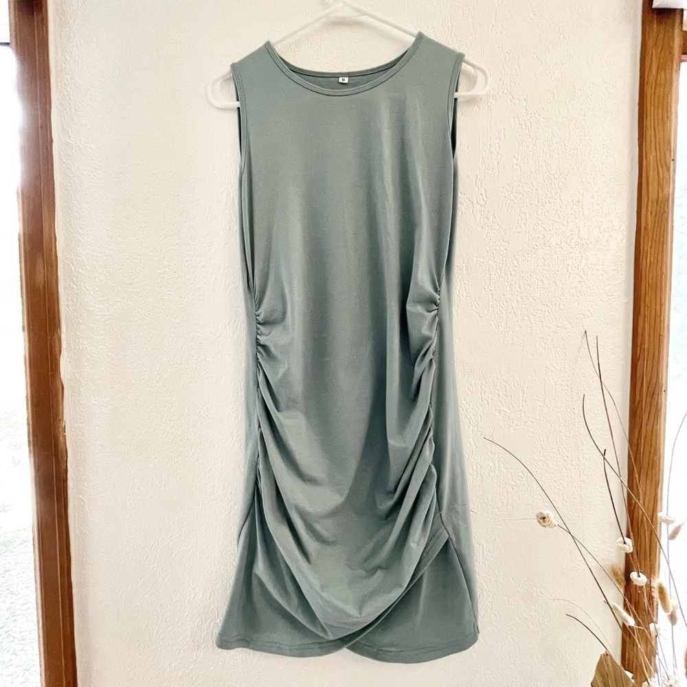 Swimsuit Coverup in Dusty Turquoise